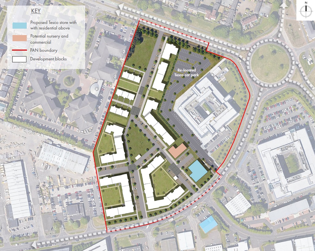 Tesco Bank plans mixed-use development at South Gyle Broadway