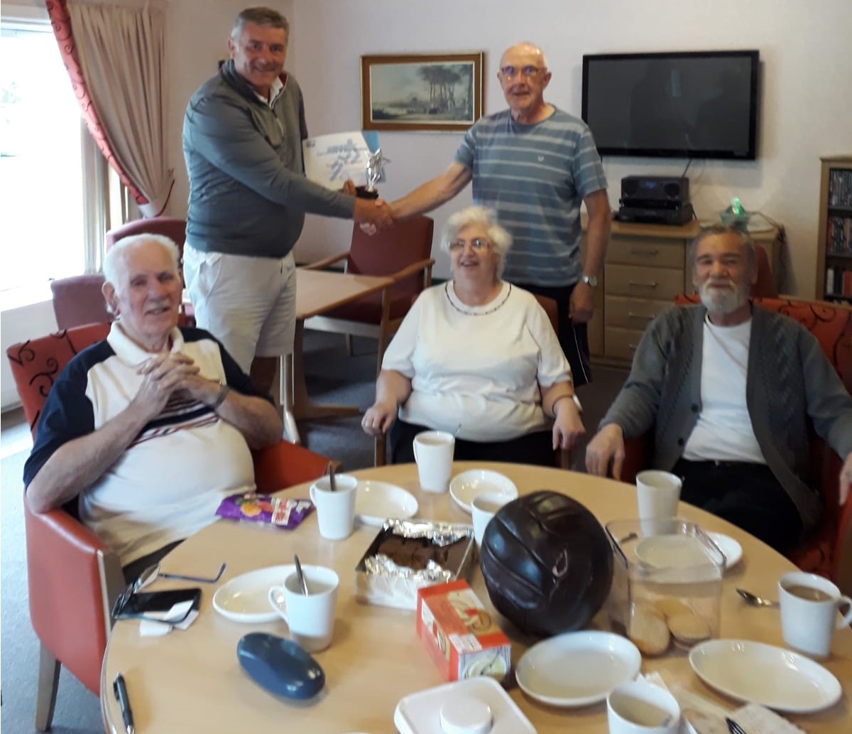 Pensioners have a ball at Bield reminiscent group