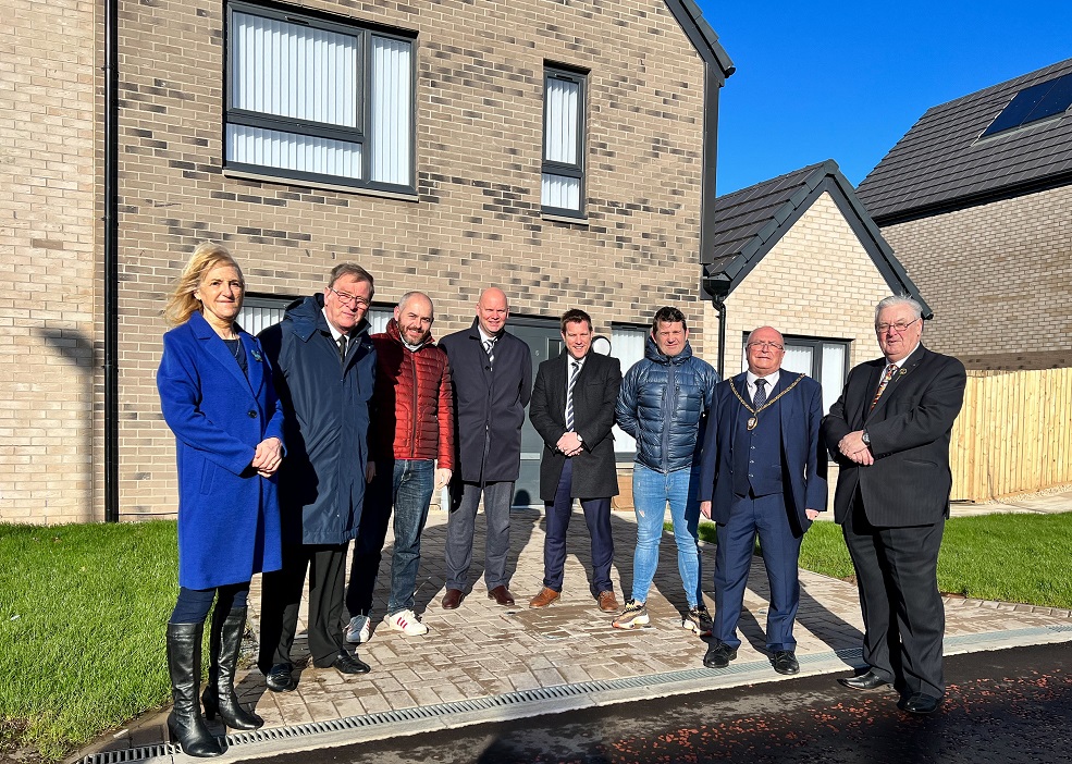 New council homes officially opened in Saltcoats