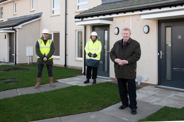 Tenants begin to move into new council homes in Bathgate