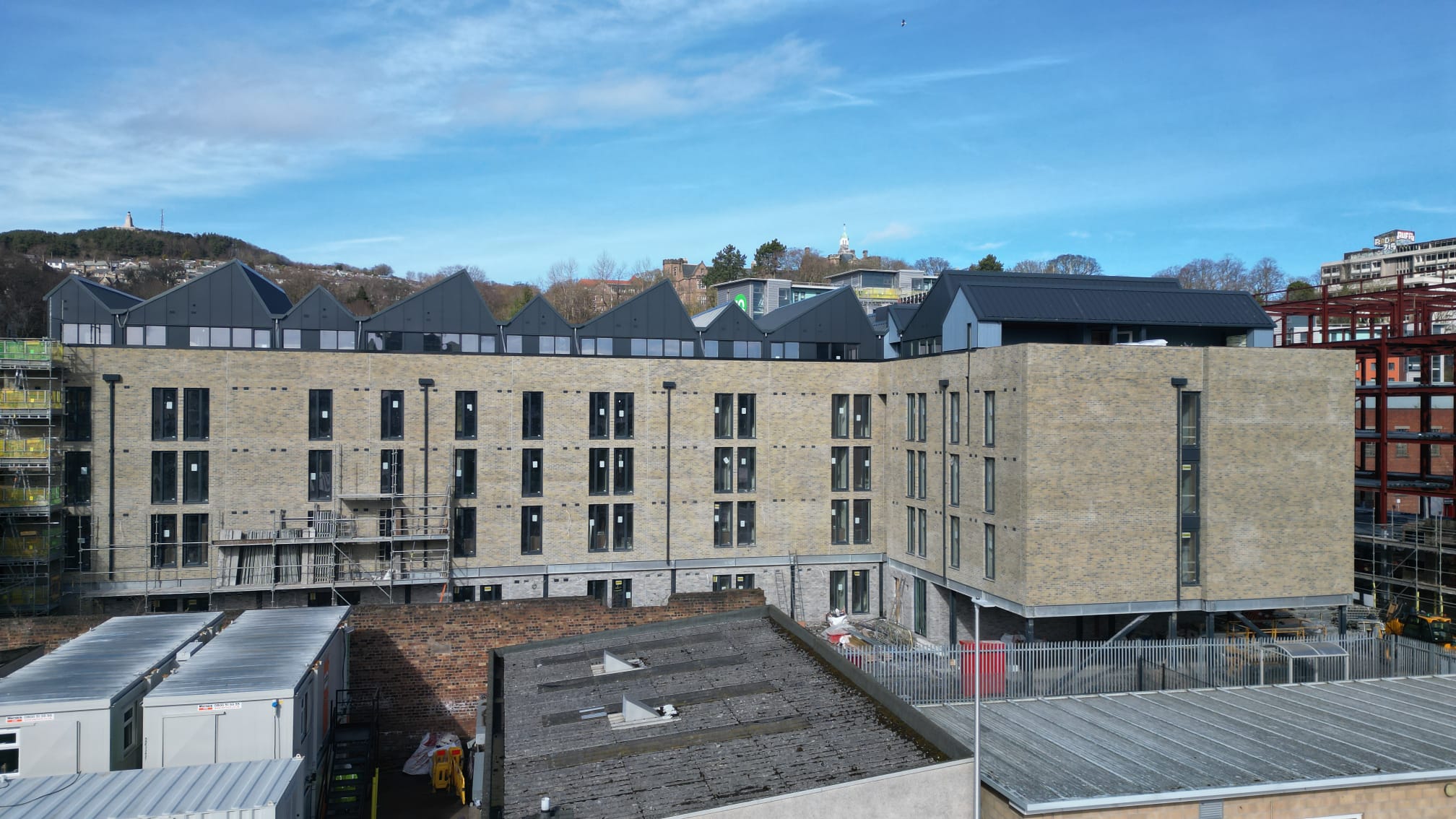 Council representatives visit CHAP's Dundee student accommodation site