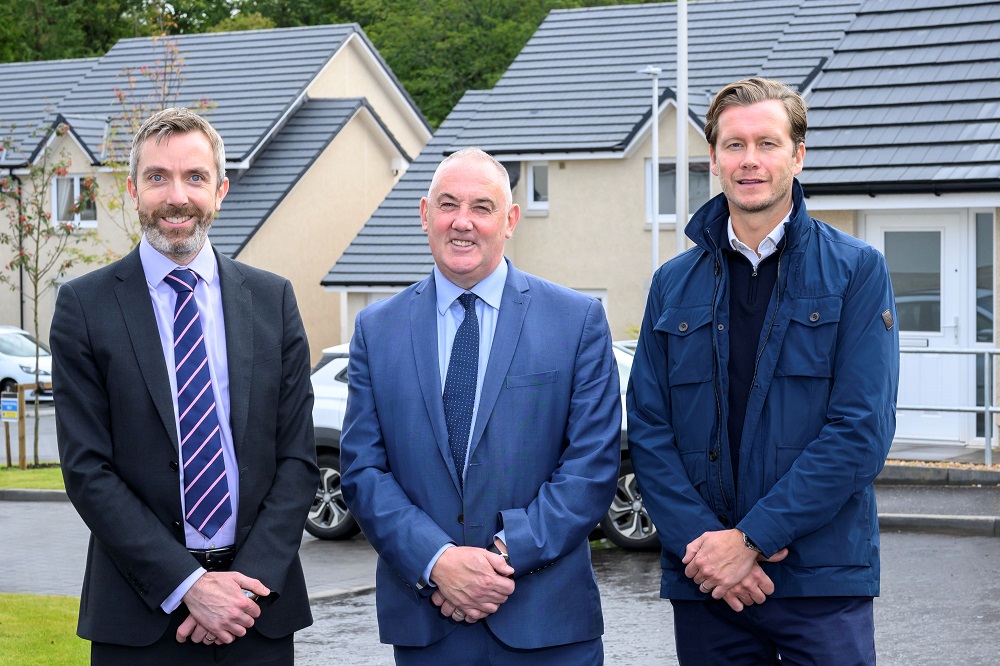 Housing minister marks completion of 57 social rented homes in Midlothian