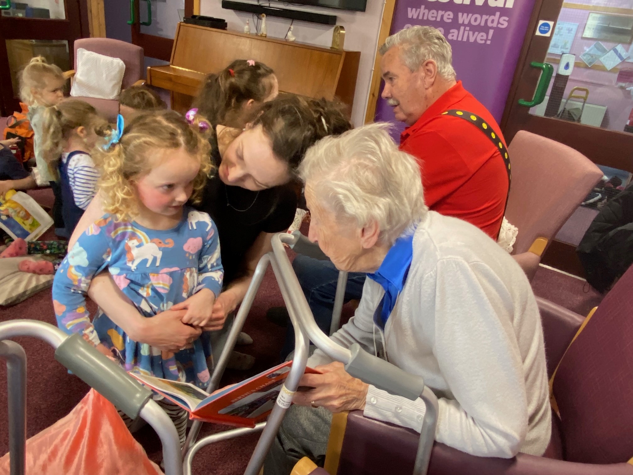 Storytime at Eildon’s Riverside House