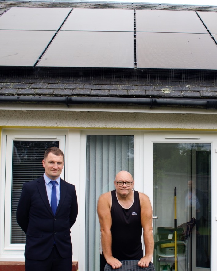 Straiton homes get energy makeover as part of new investment plan