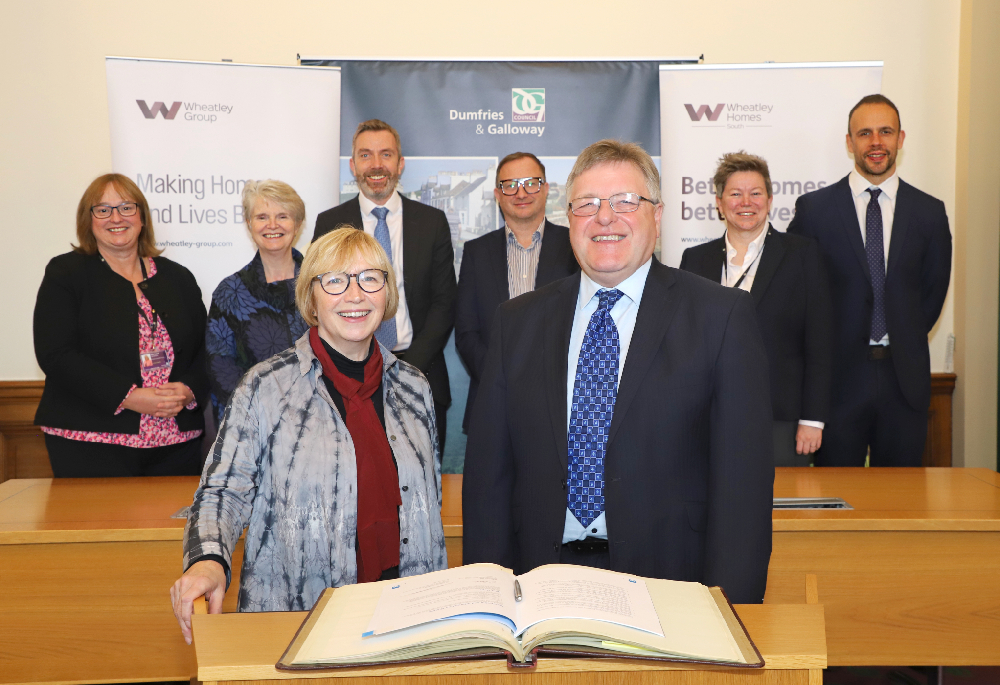 Wheatley signs landmark agreement with Dumfries and Galloway Council