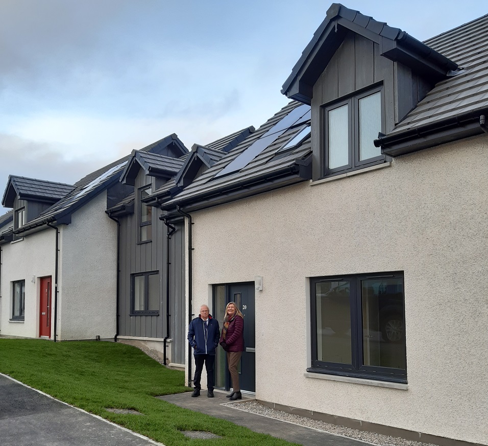 New council homes handed over in Strathpeffer
