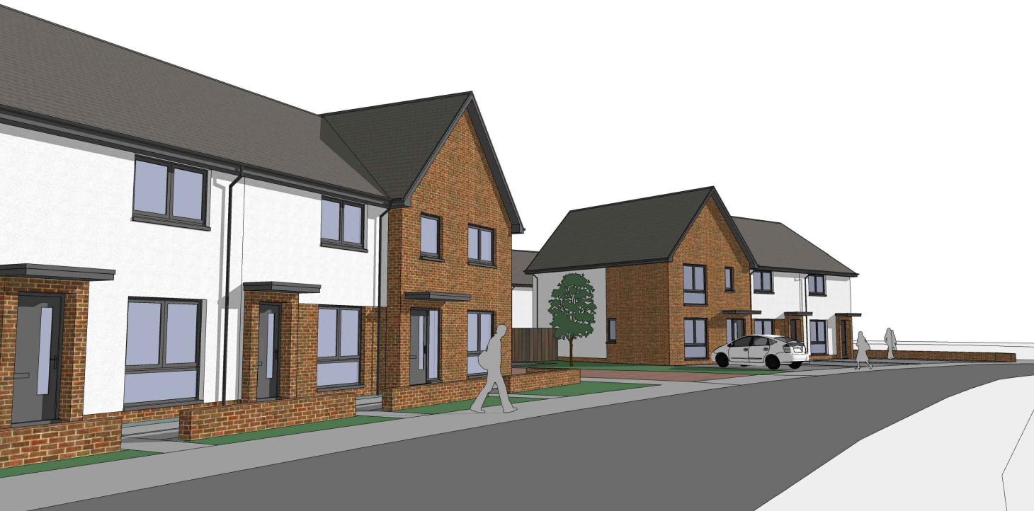 Caledonia Housing Association starts work on new affordable homes in Chryston