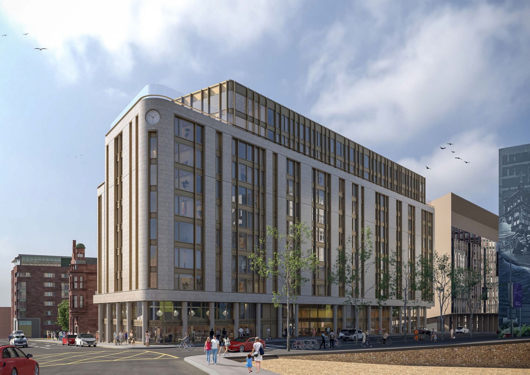 Plans for 239 flats in Glasgow city centre submitted