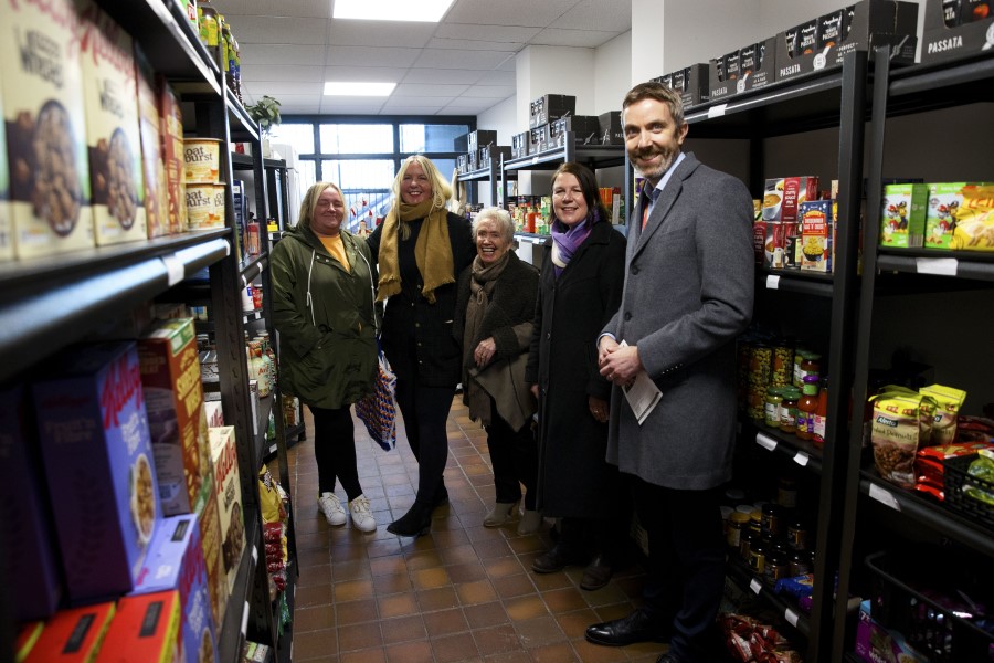New Wheatley Group community larder helps tenants save on food bills