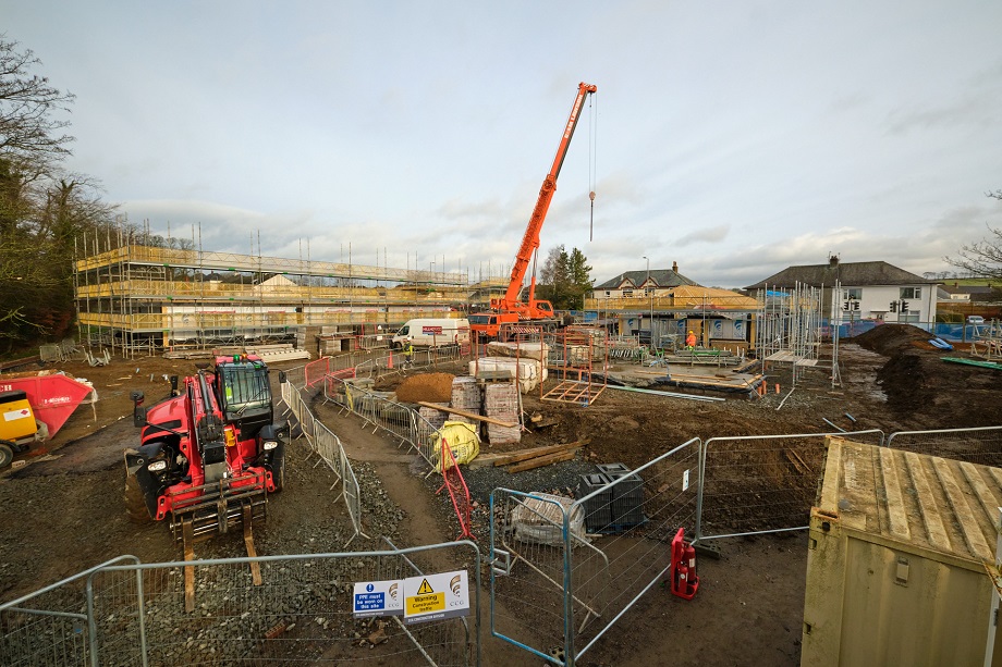 Work starts on East Ayrshire Council’s first net-zero assisted living development