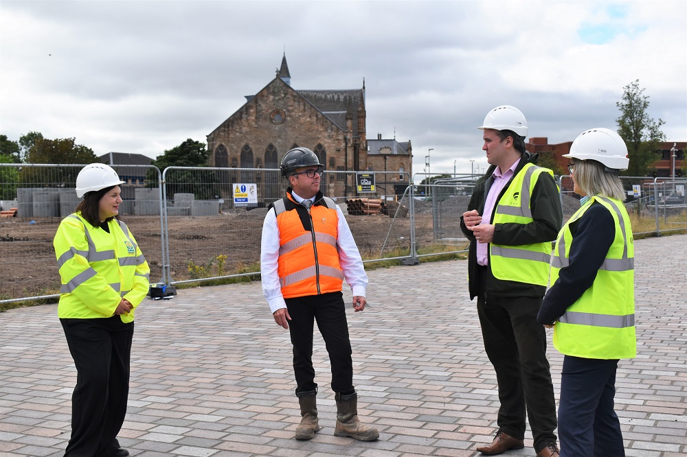 MSP learns how vibrant Govan community is being transformed