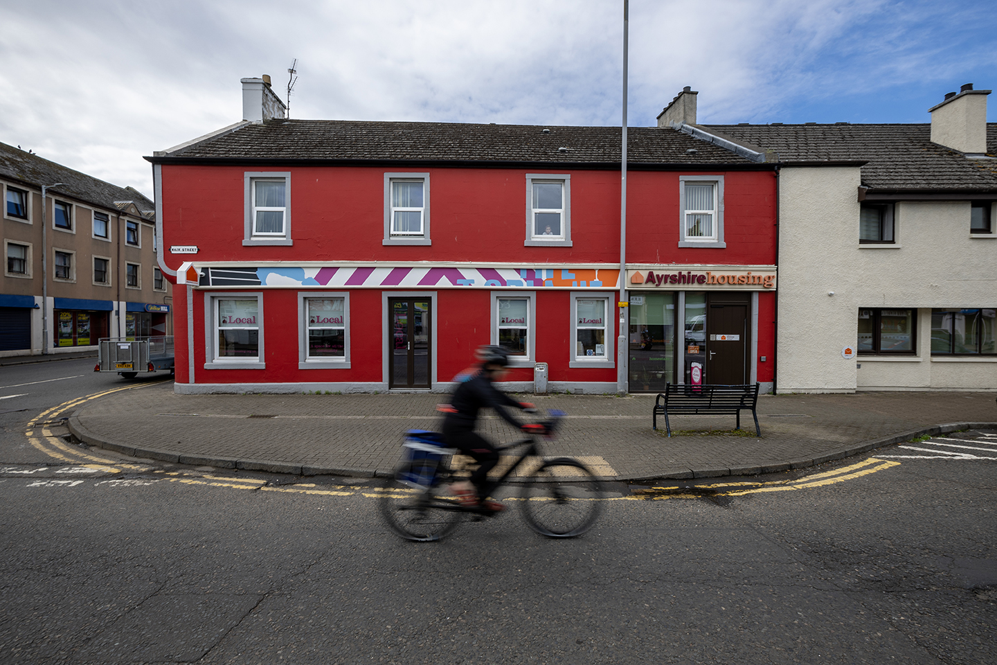 Ayrshire Housing brightens up Ayr high street with new murals