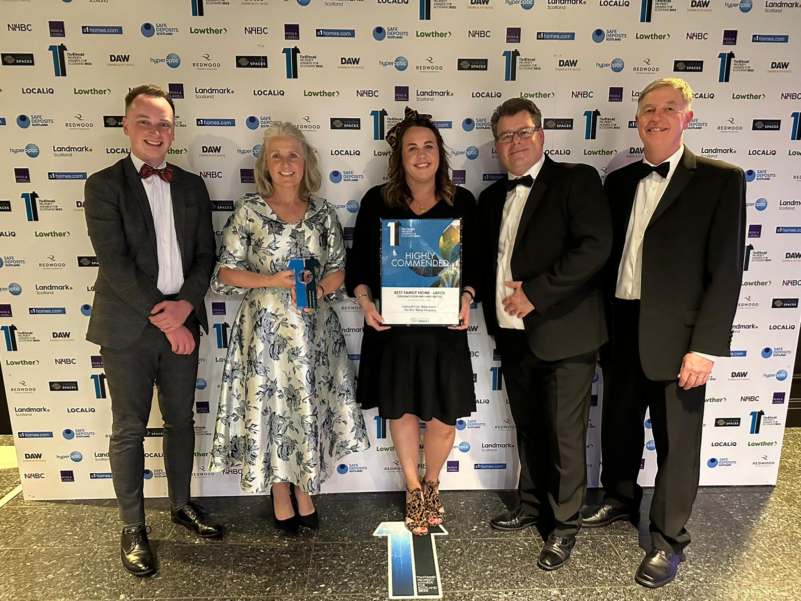 Wee House Company and Longniddry Village recognised at Herald Property Awards