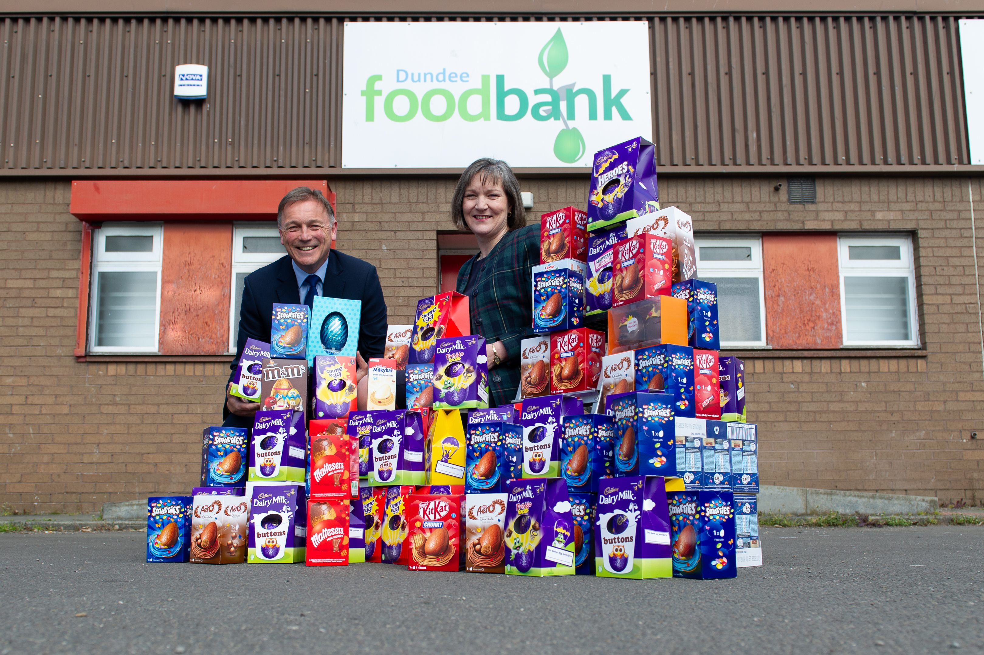 Thorntons hails egg-ceptional donation for struggling families