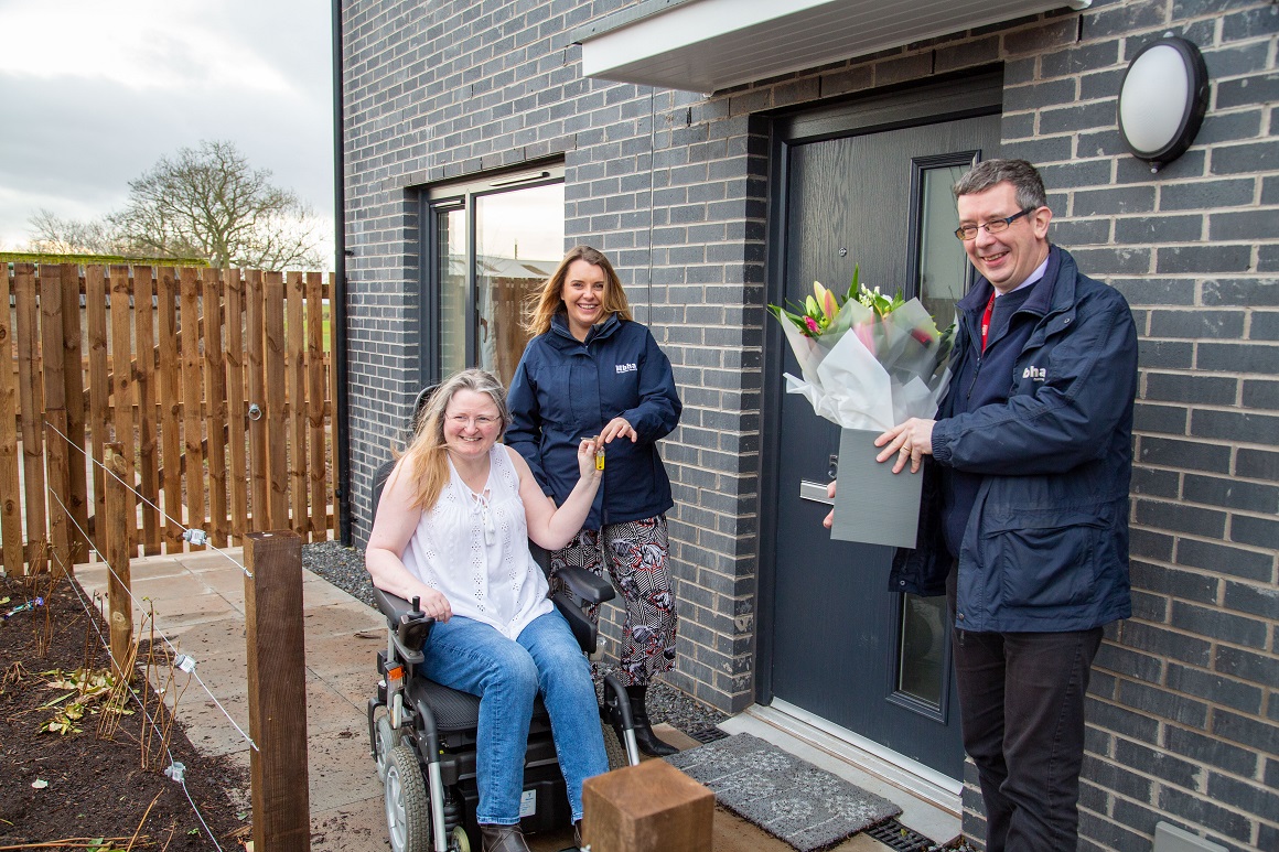 Berwickshire Housing Association completes new homes in Duns