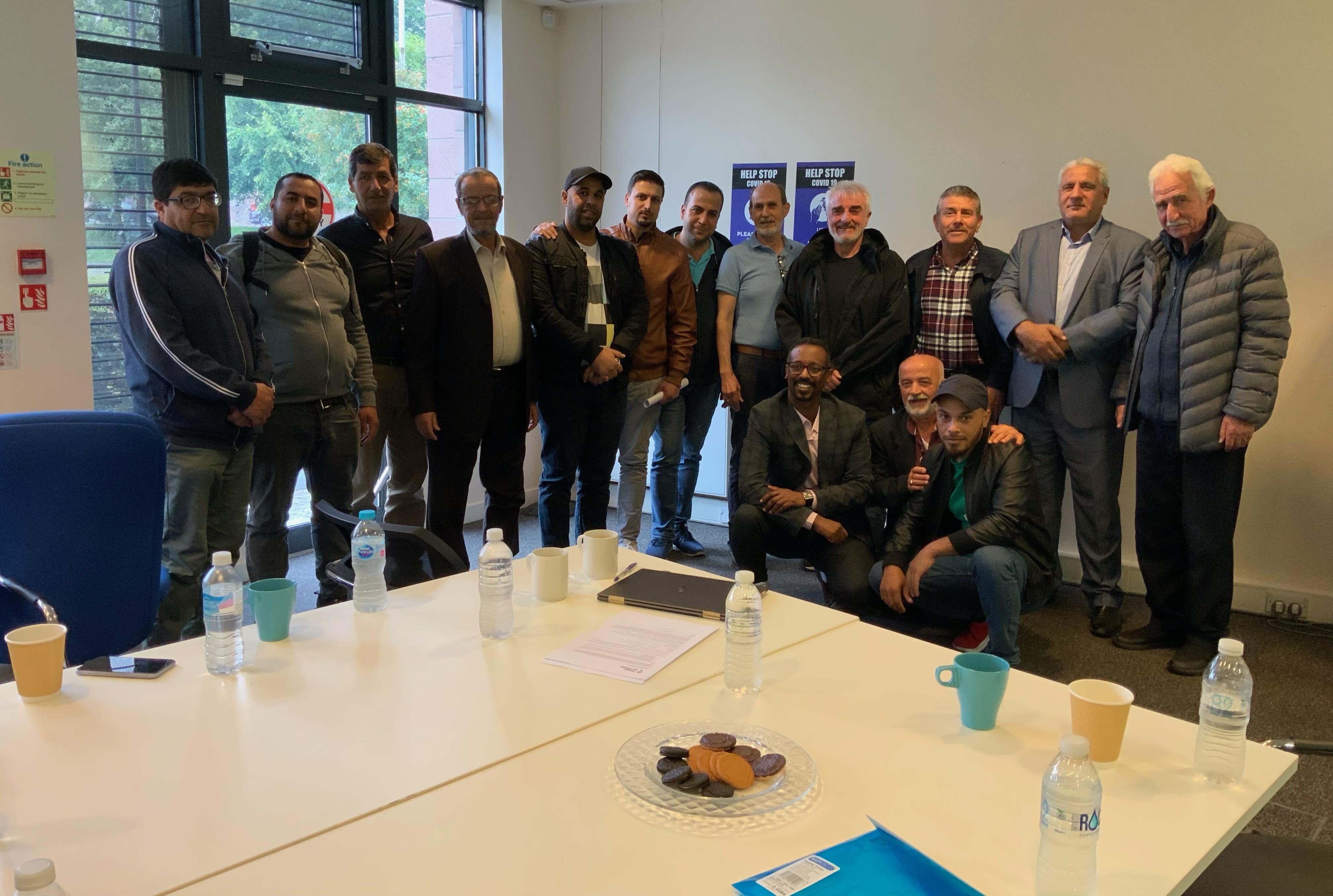 Edinburgh MP meets Craigmillar Syrian Men’s Group