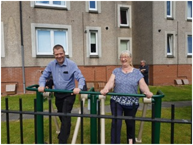 Trust Housing welcomes £23k Lottery funding across North Lanarkshire developments