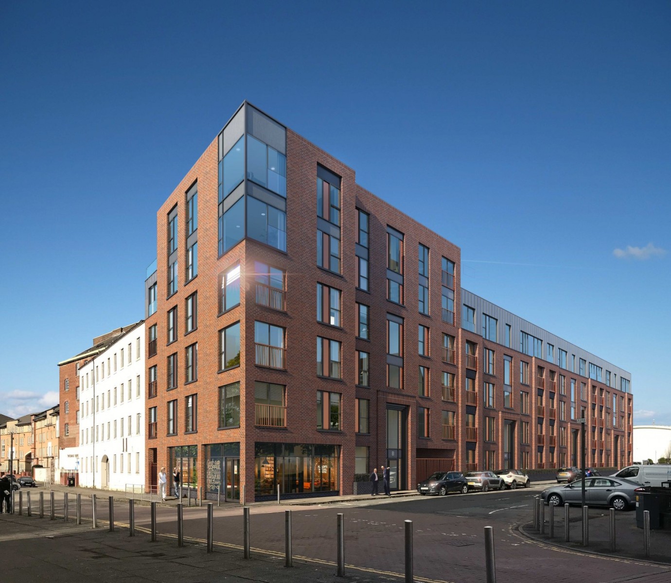 Green light for 100 apartments at former Gorbals mill