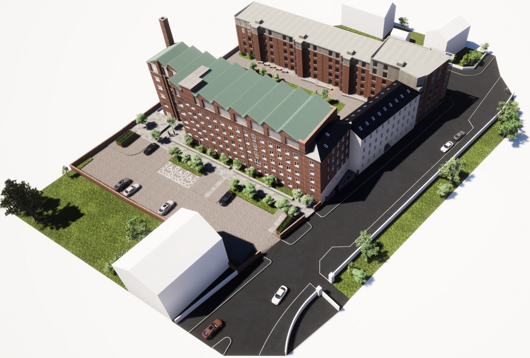 Final plans submitted for 100 apartments at historic Glasgow mill site