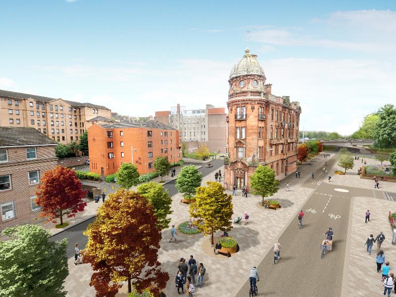 Consultation begins on regeneration of four Glasgow city centre districts