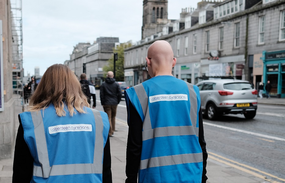 Aberdeen Cyrenians receives donation from Harbour Energy to help residents facing crisis