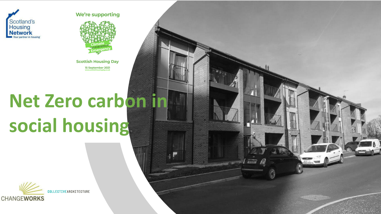 Scotland’s Housing Network to host Scottish Housing Day zero carbon event