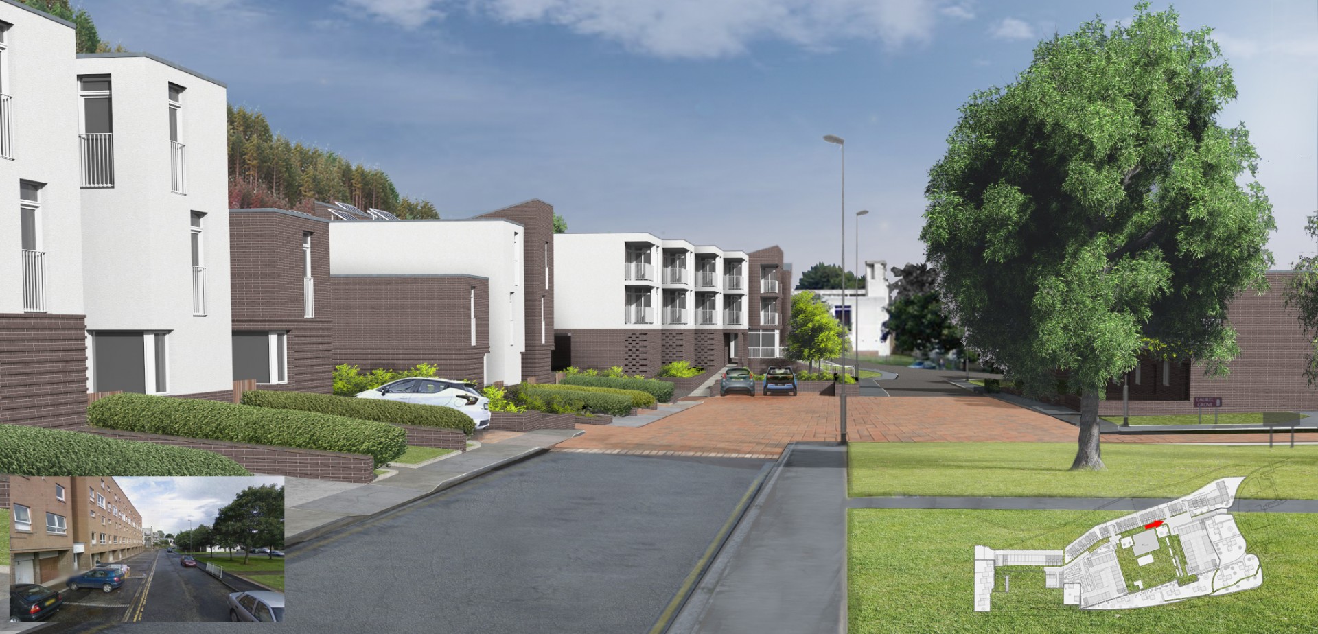 Galashiels estate redevelopment proposals lodged by Waverley