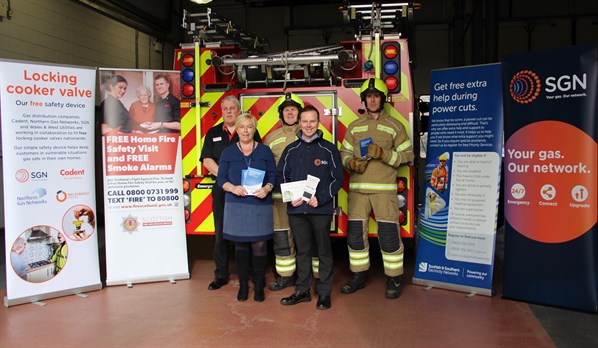 Utilities join forces with fire and rescue service to improve home safety