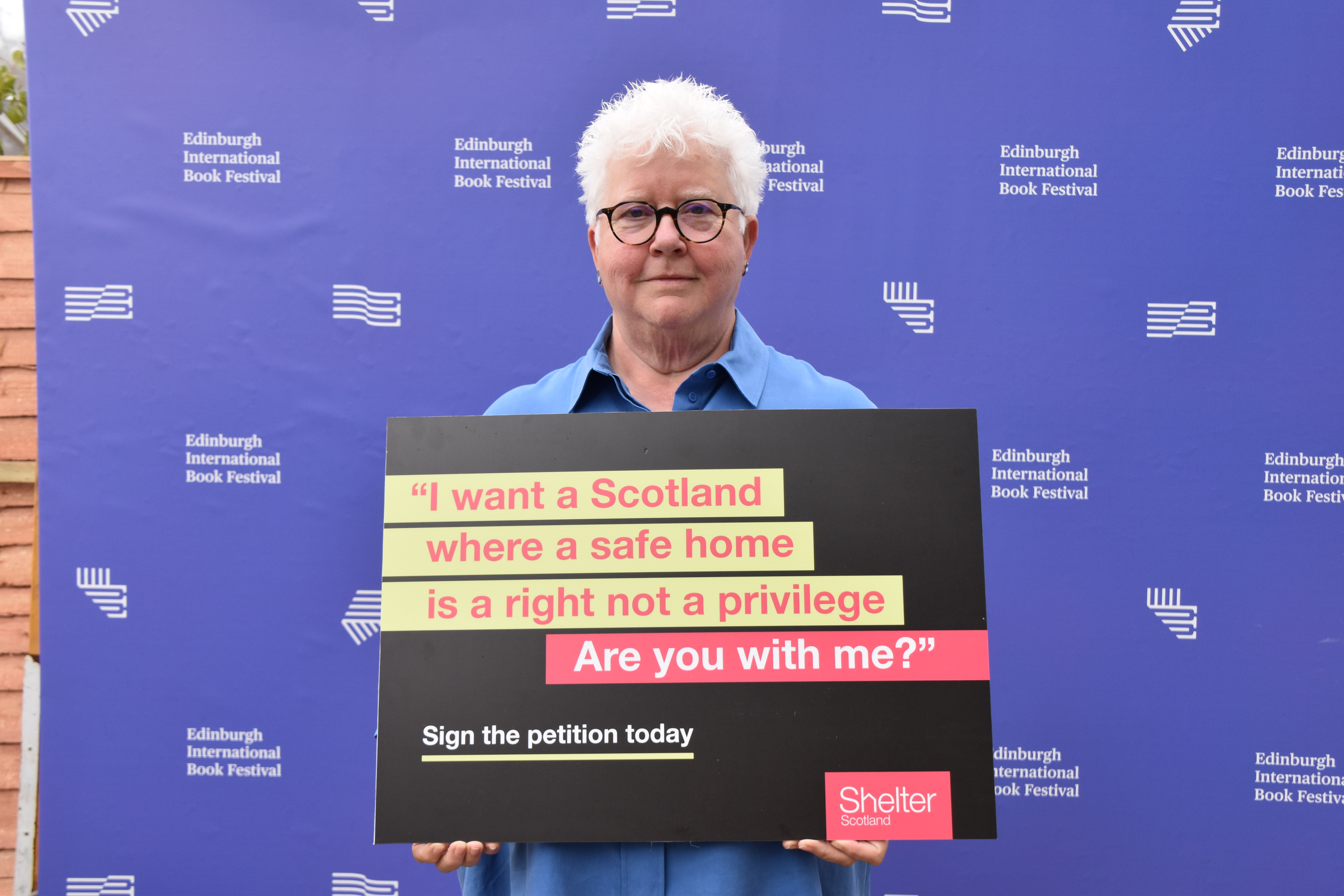 Val McDermid backs campaign for a right to a home to be enshrined in Scots law