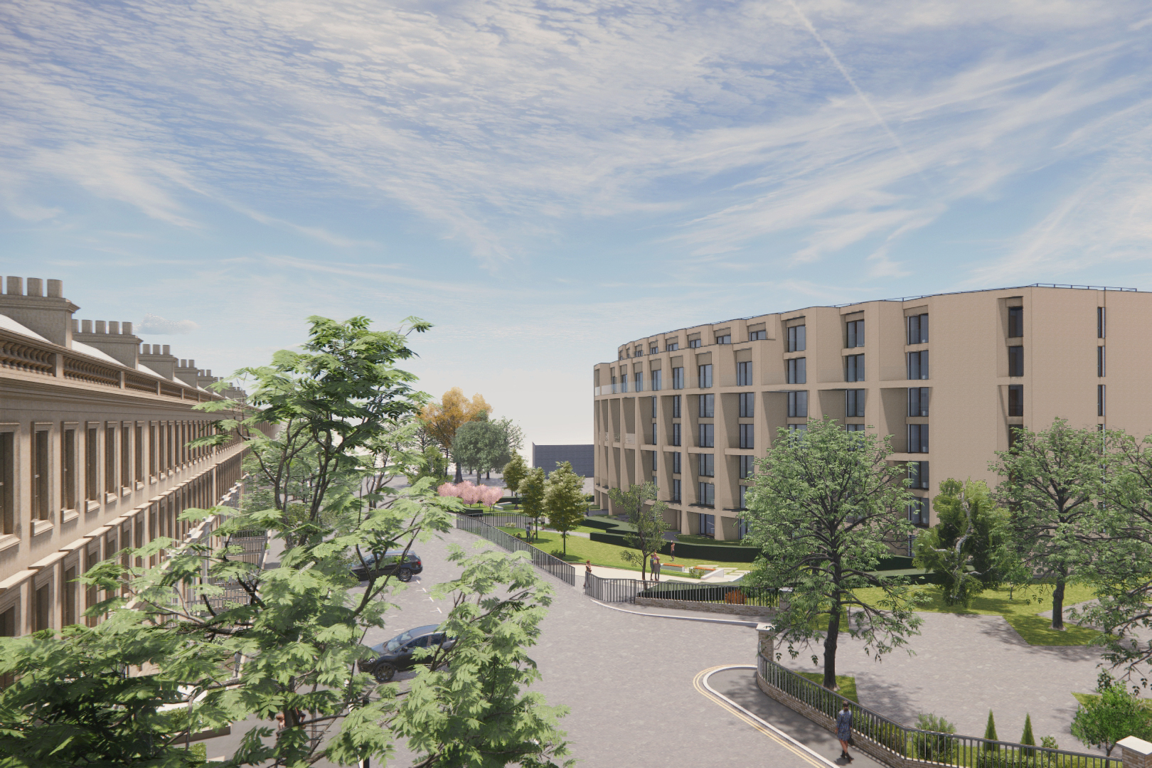 Revised flats proposal drawn up for Glasgow bowling club site