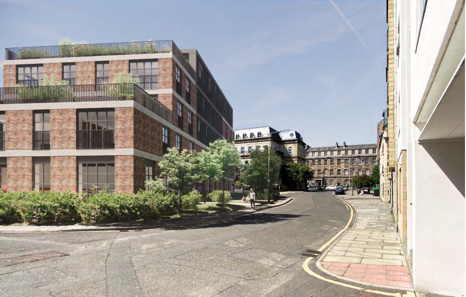 Abandoned Edinburgh building to make way for modern new apartments
