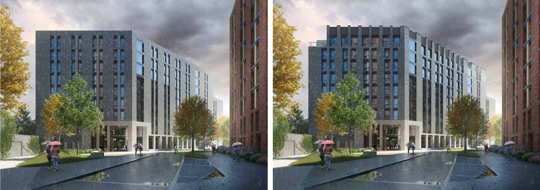 More than 800 flats and student complex approved for Glasgow goods yard site