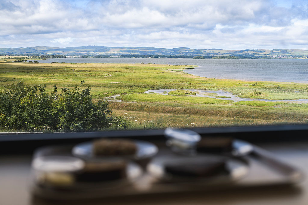 Spot on lighting for RSPB Loch Leven's new café