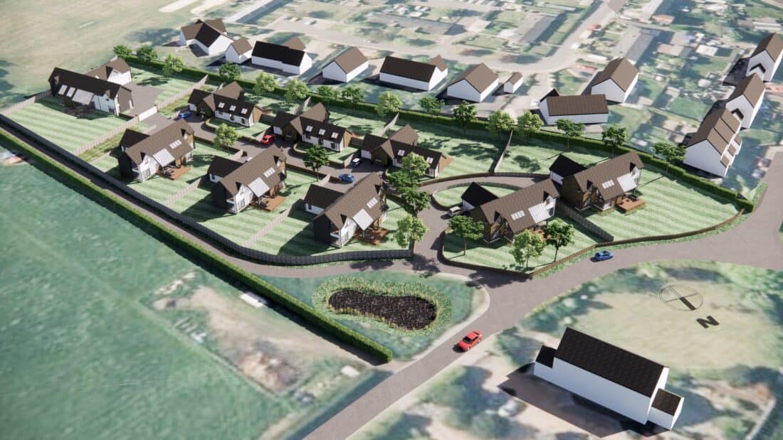 Green light for nine new homes on Angus steading site