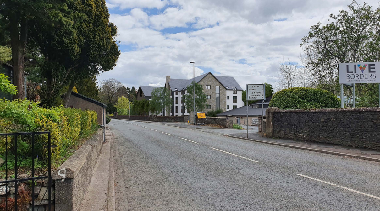 46 new homes proposed for old Borders College site in Galashiels