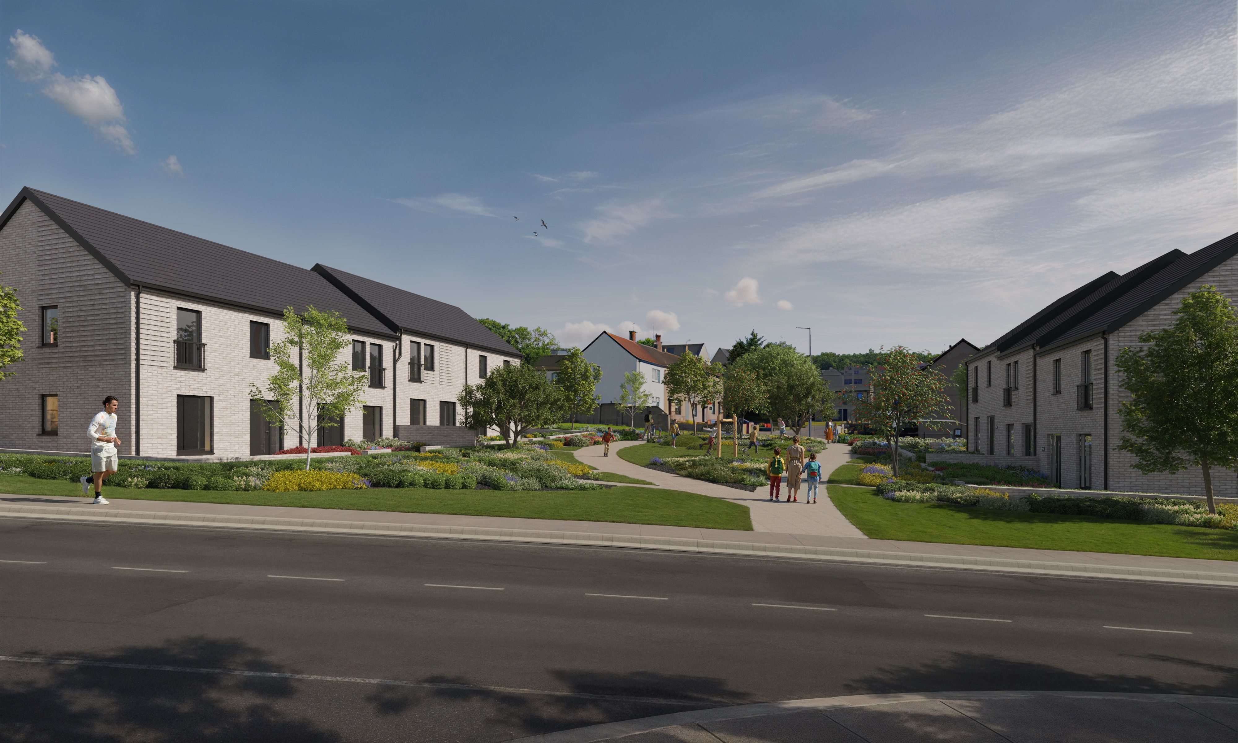 Caledonia Housing Association starts work on Bellsmyre regeneration project