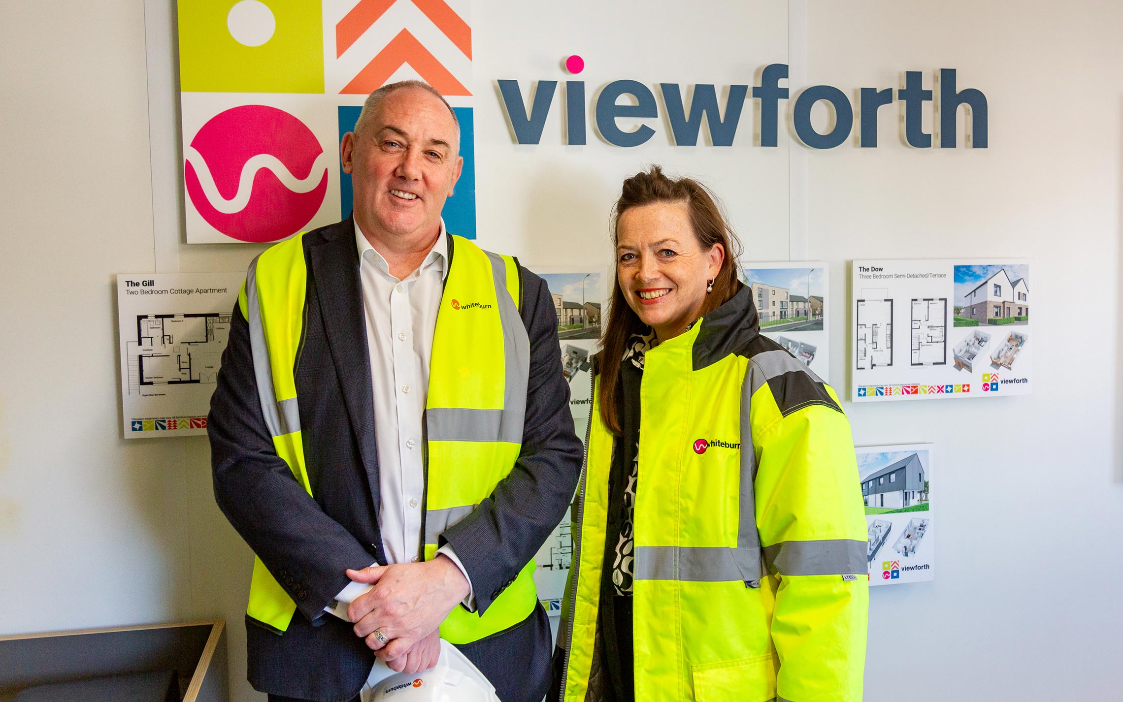 Housing minister visits Whiteburn Projects development in Kirkcaldy