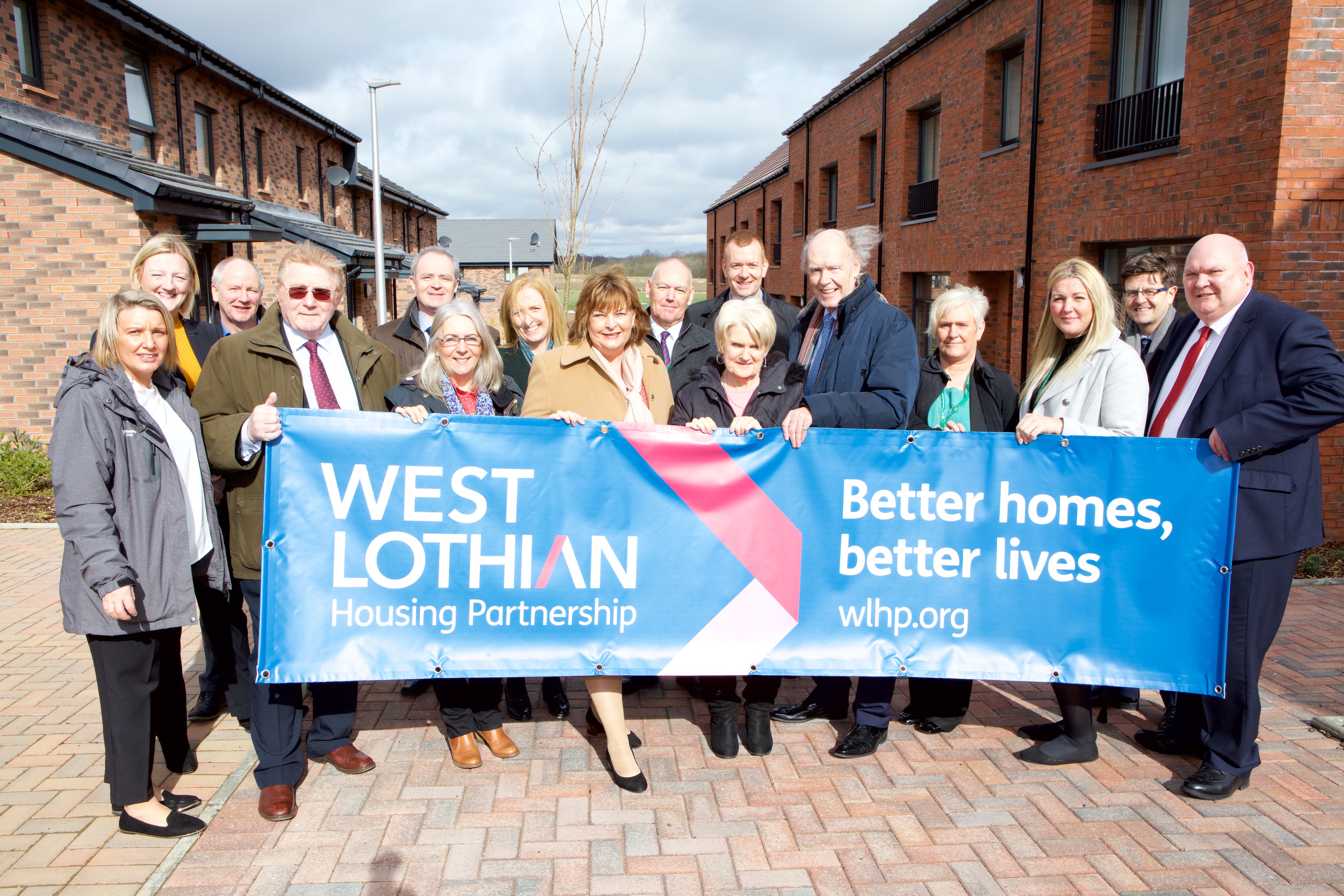 WLHP hands over affordable homes in West Lothian village