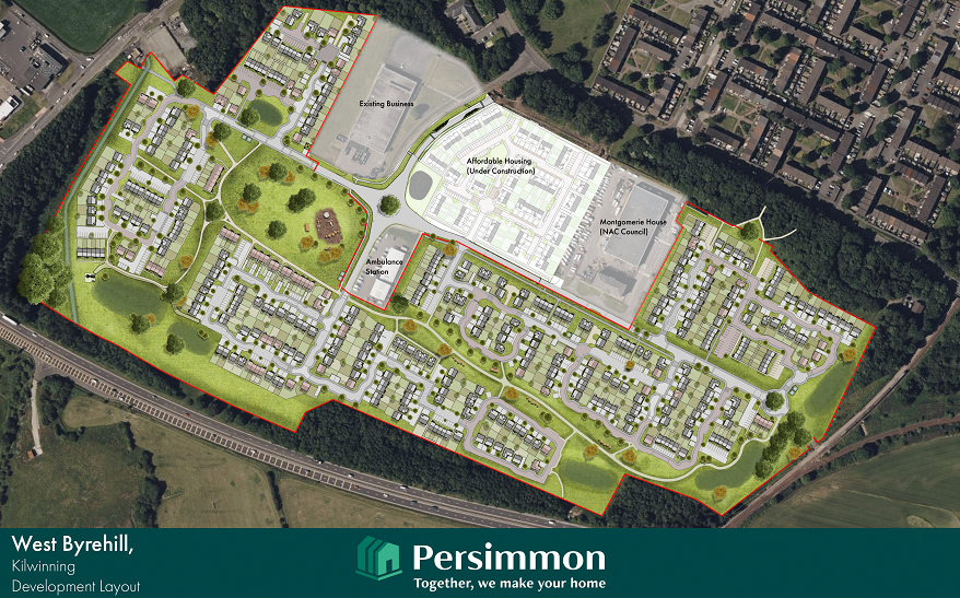 Persimmon to deliver new Kilwinning community