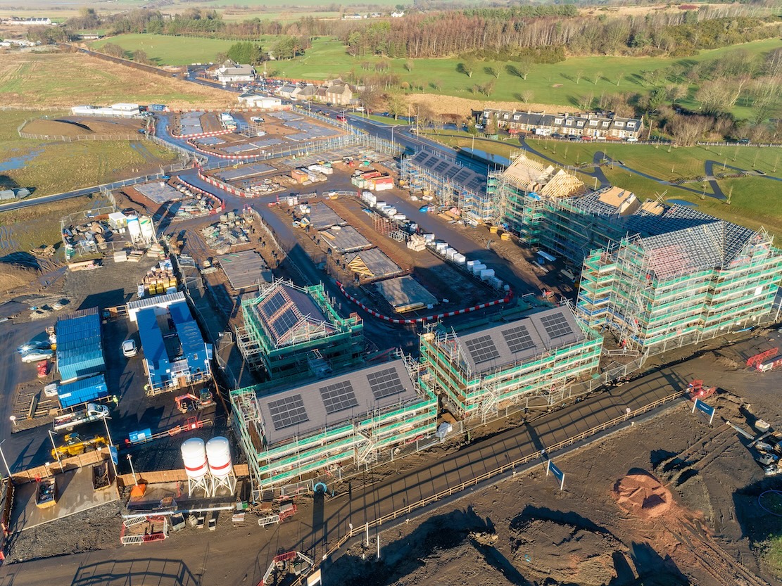 West Craigs' Plot 13 development takes shape