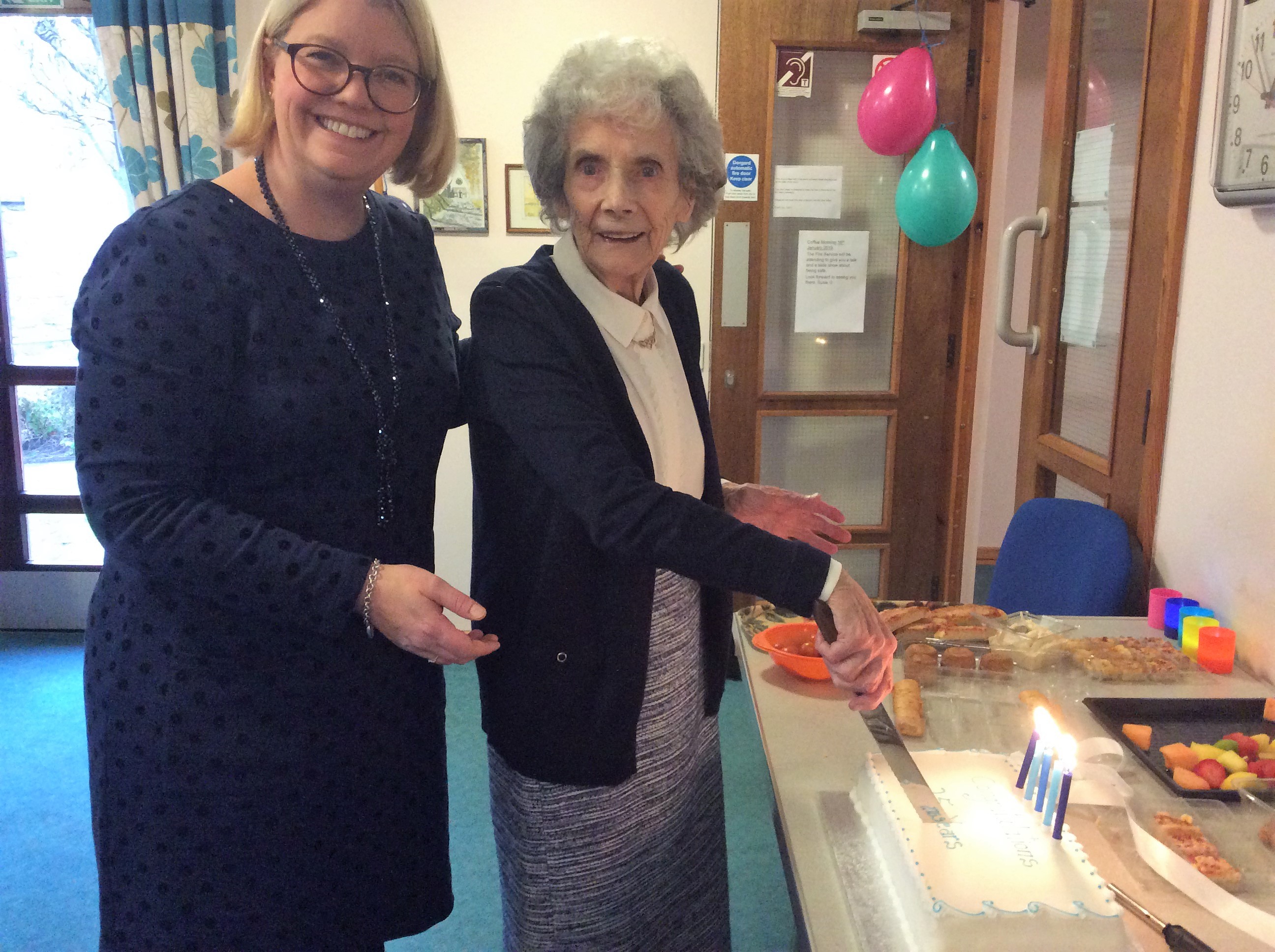 Elgin sheltered housing complex celebrates double anniversary