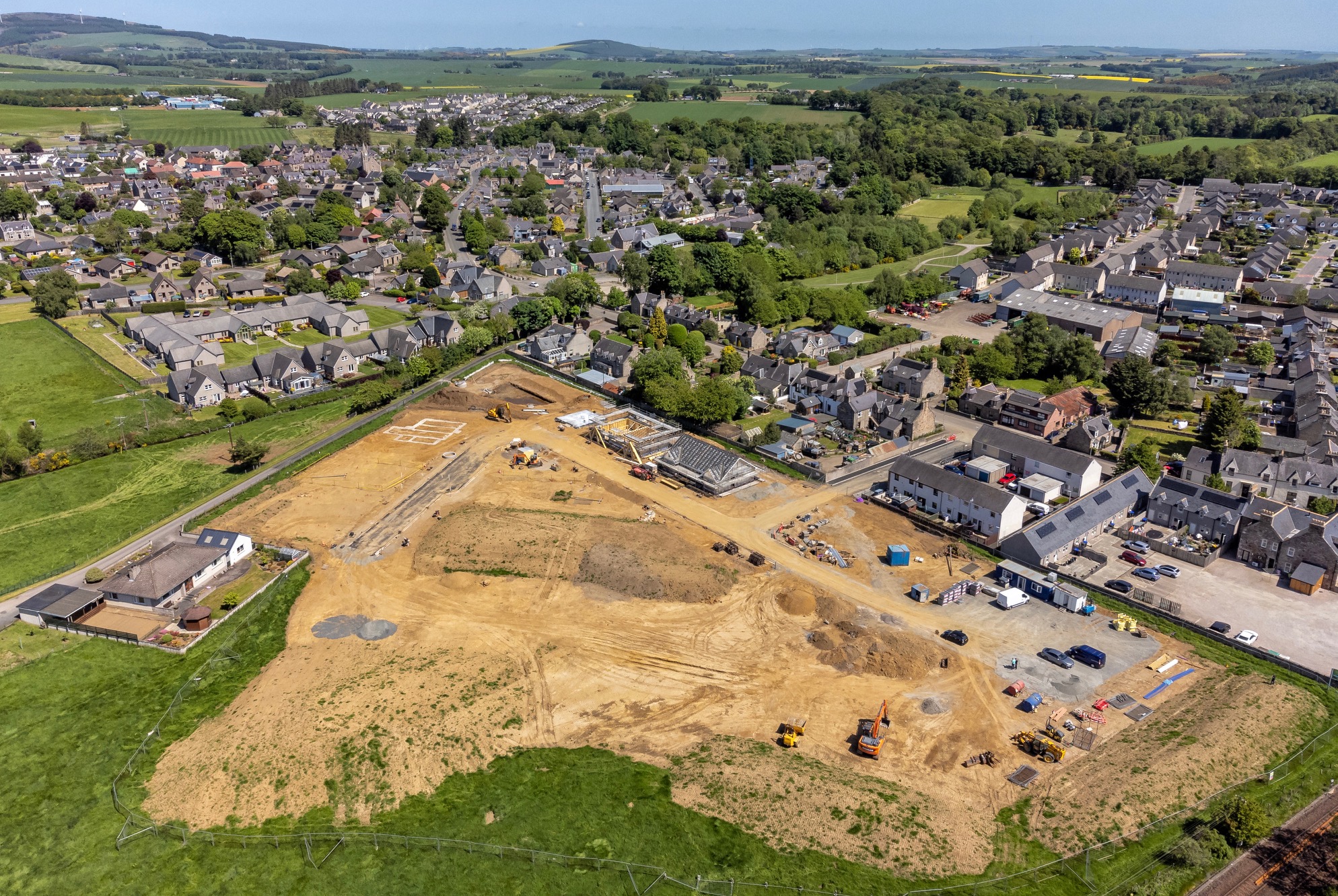 Drumrossie Homes begins new development in Insch