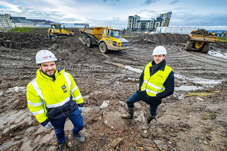 Ground works under way for Western Harbour housing development