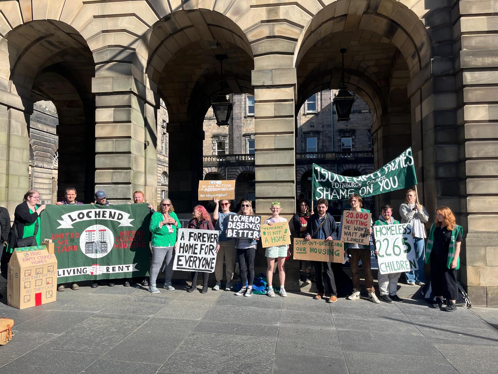 Edinburgh urged to repair and rent out empty council homes