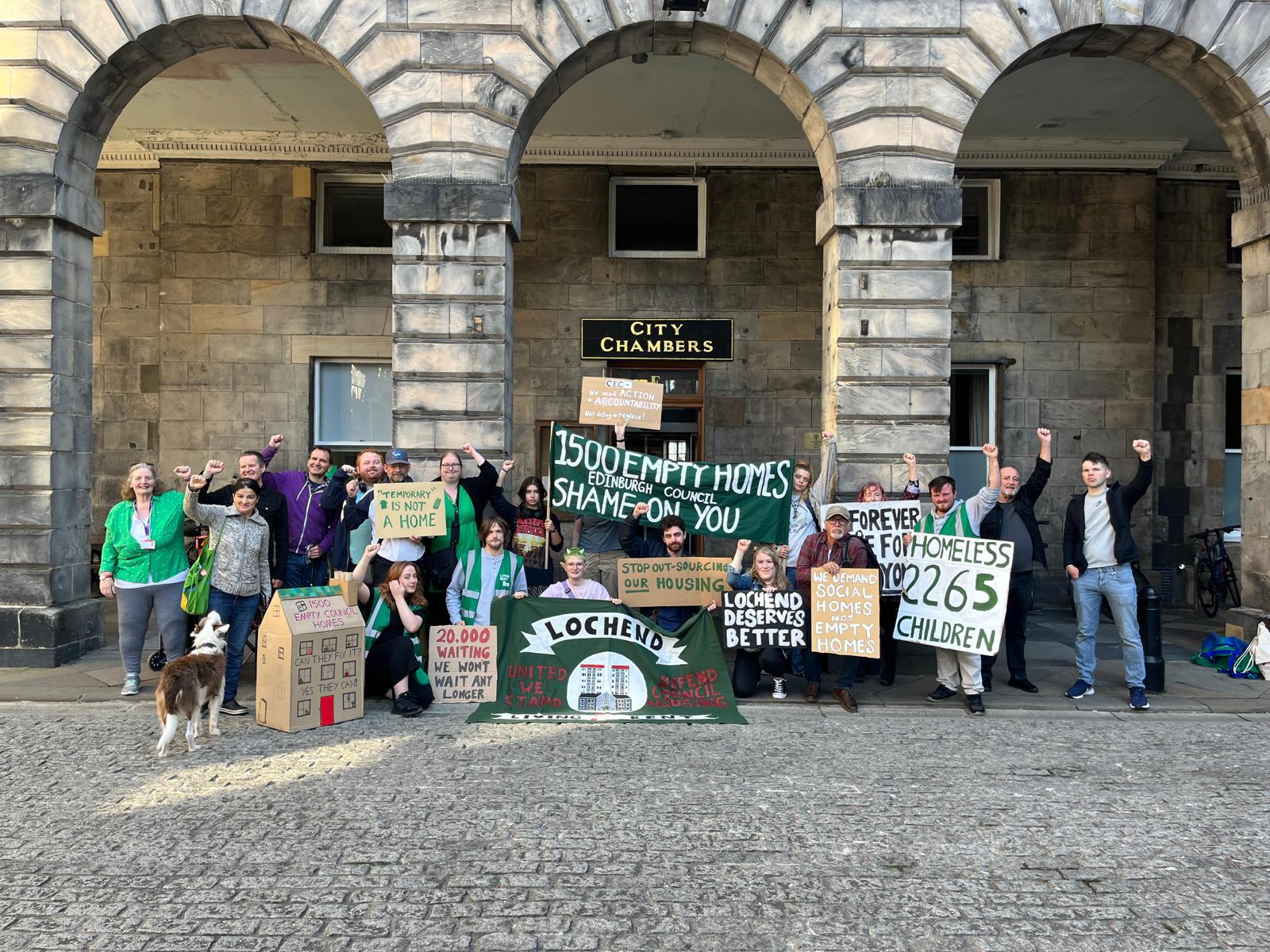 Edinburgh urged to repair and rent out empty council homes