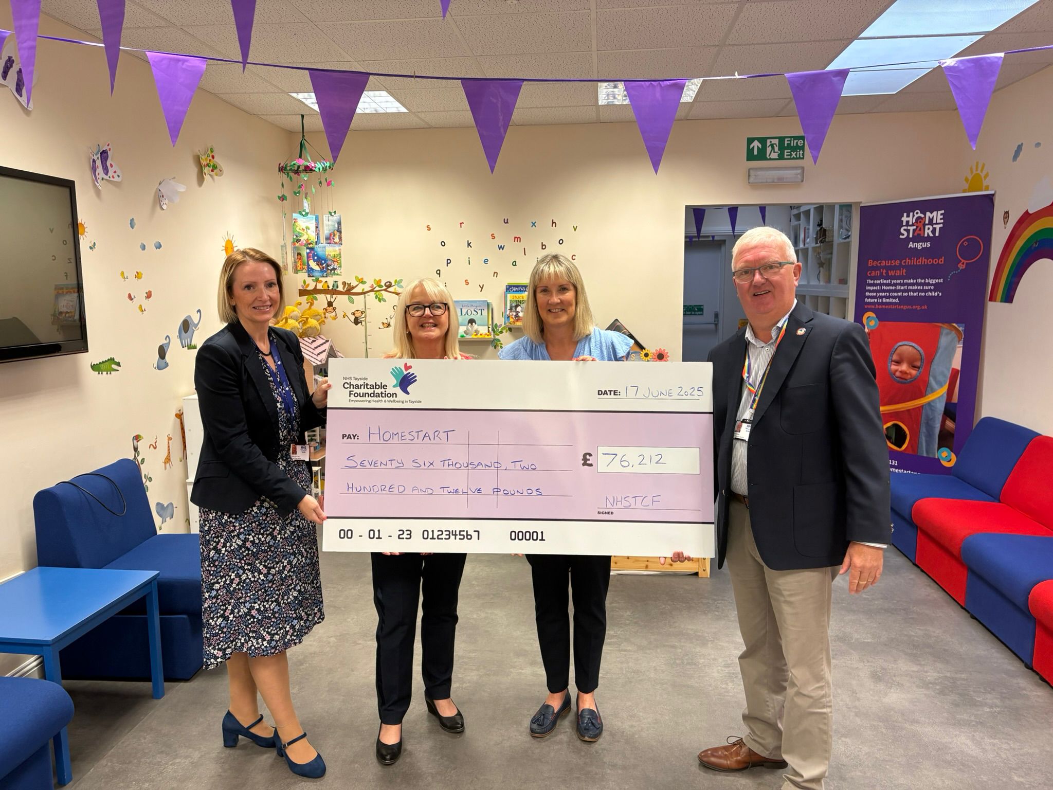 Charity Spotlight: Significant grant to support early intervention work at Home-Start Angus