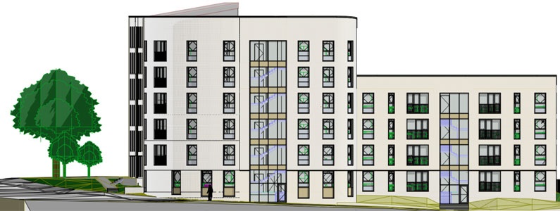 Green light for block of 32 flats on Calton car park