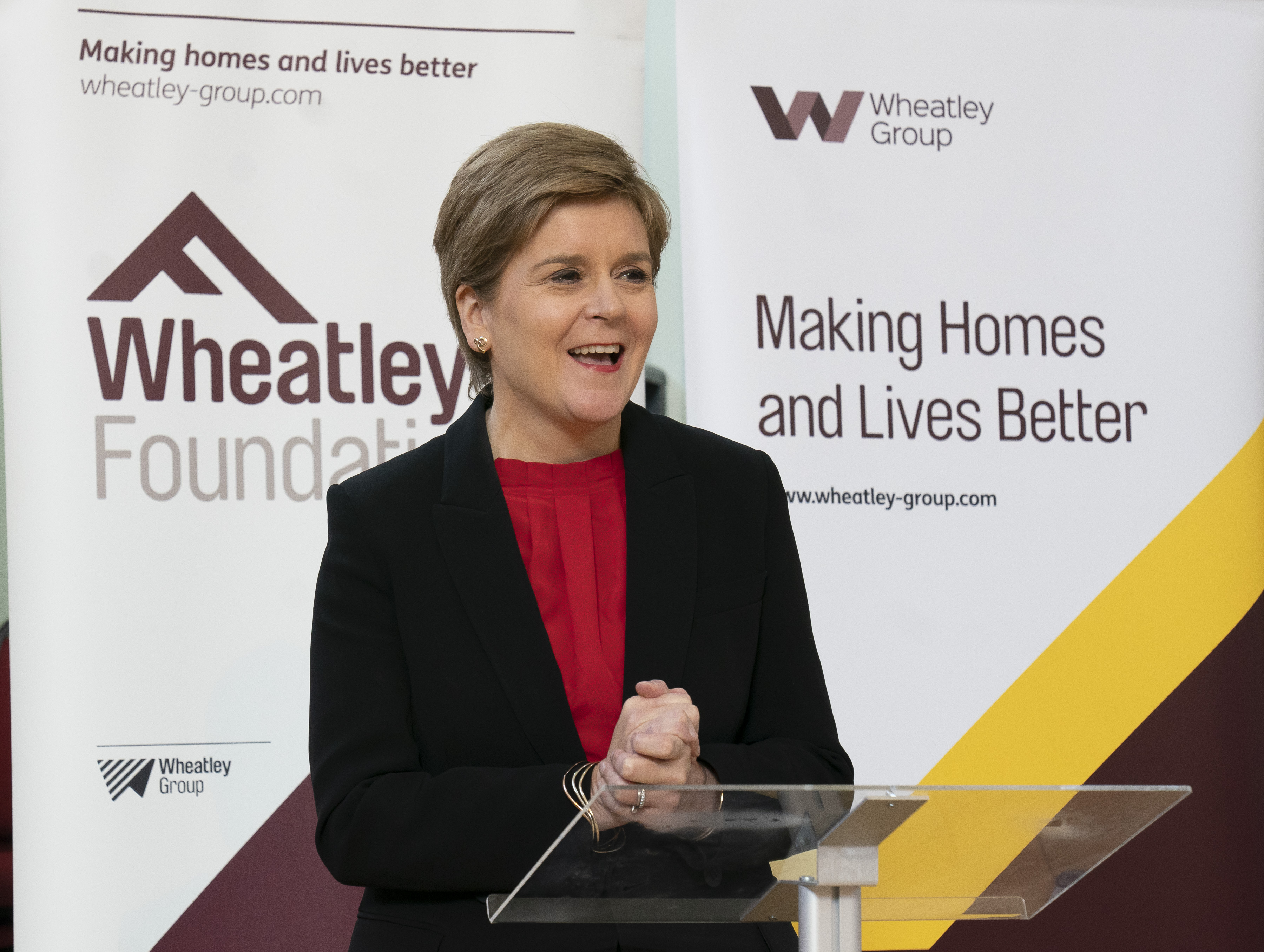 First Minister Nicola Sturgeon backs Wheatley’s new £6m tenant support fund