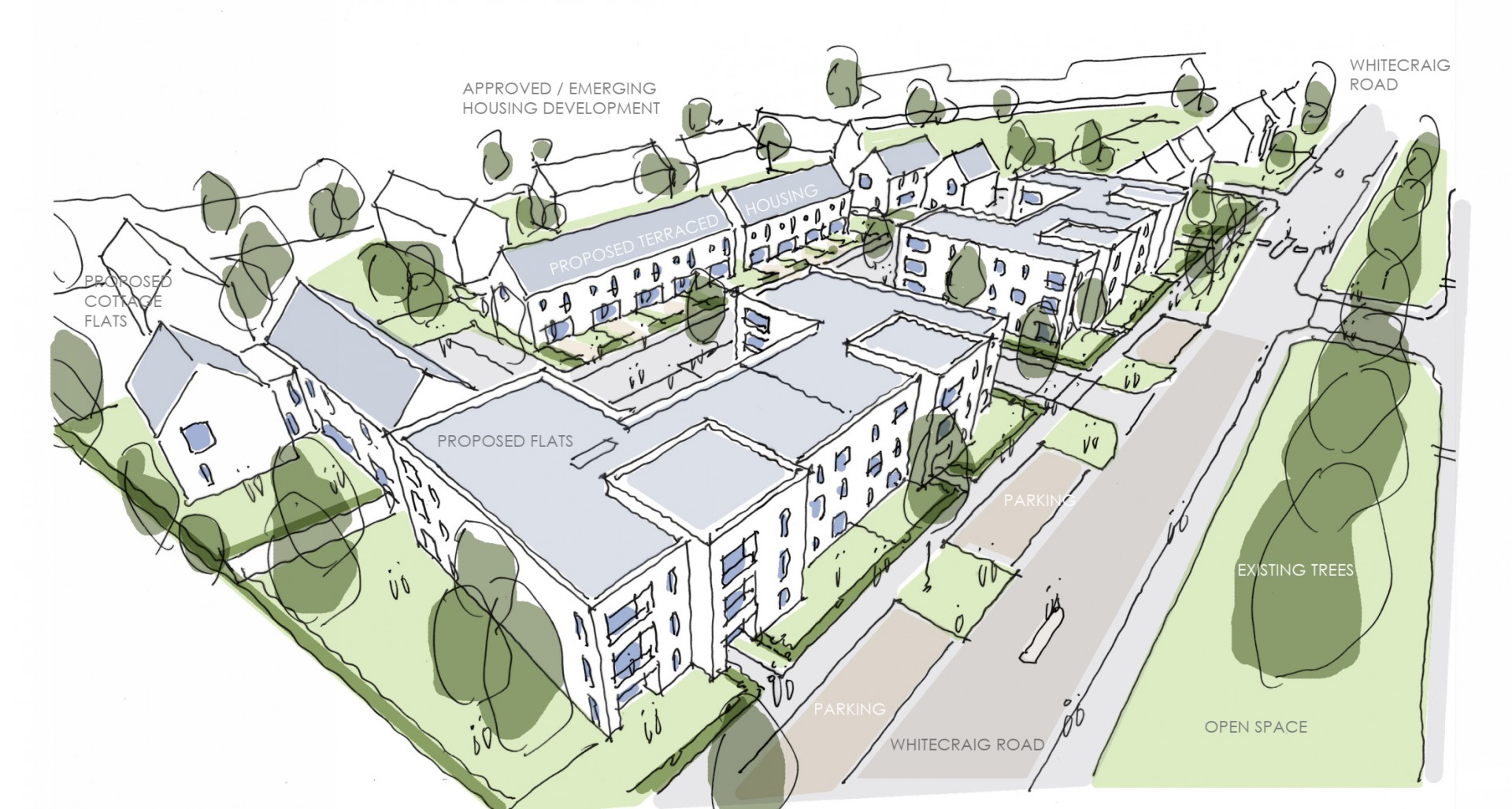 66 affordable homes planned for Whitecraig