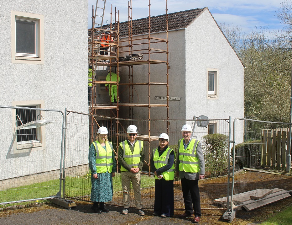 Work underway on innovative Borders housing project